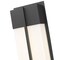 Z-Lite Nyx 2 Light Outdoor Wall Light, 6in. W x 13in. H, Black 5014S-BK-LED - alternate 6
